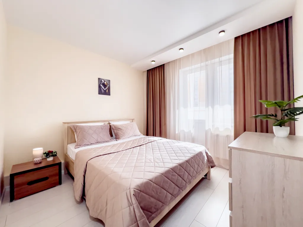 1-комнтаная квартира для 4 гостей рядом с аквапарком Лимпопо — аренда посуточно в Оренбург