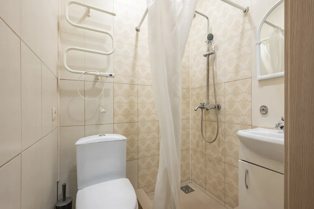 Небольшой апартамент у Дендрария и Цирка с раздельными кроватями