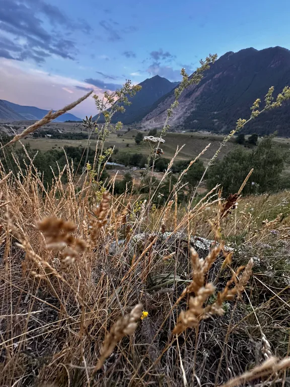 Барнхаус с шикарным видом на горы