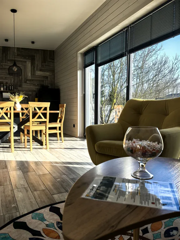 Новый финский дом Finn.Domm | 7км Гродно | Сауна | Чан | BBQ | Лес