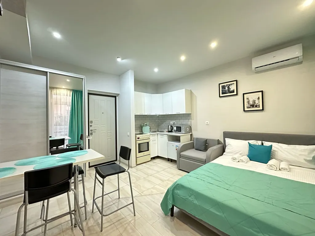 Квартира Квартира Уютная студия с отличным местом расположения — Сириус