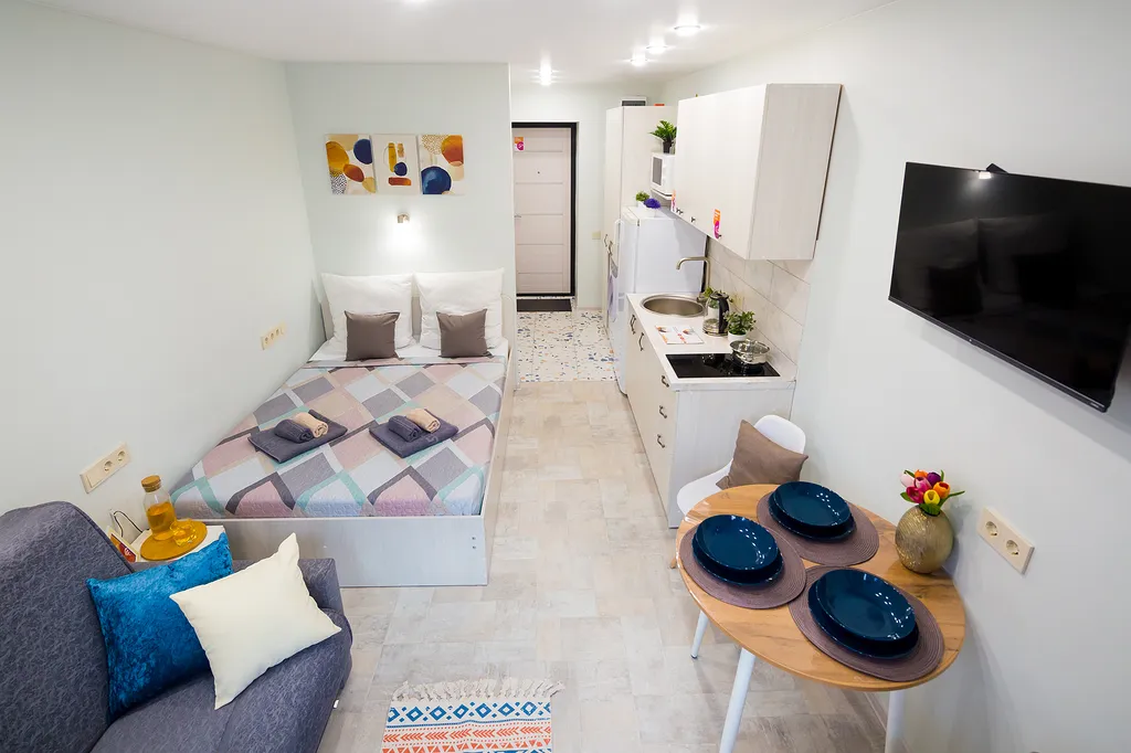 Квартира Квартира Уютная студия — Иркутск