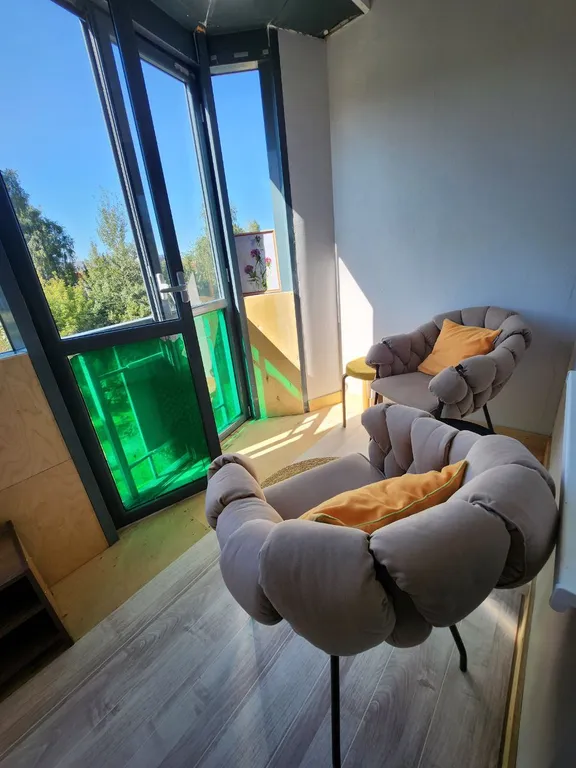 Атмосфера уюта с видом на парк