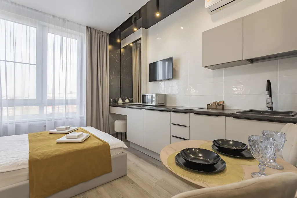 Квартира Дизайнерские апартаменты в Tower Plaza — Нижний Новгород