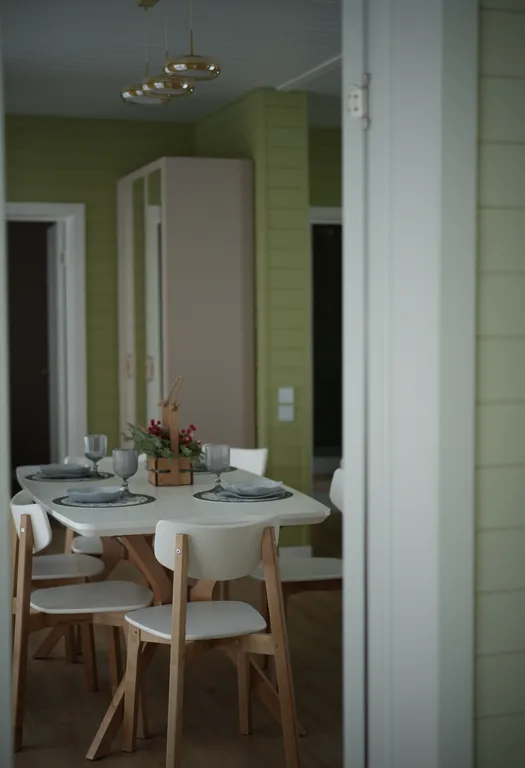 Домик Италия с террасой - большой дом с 3 спальнями