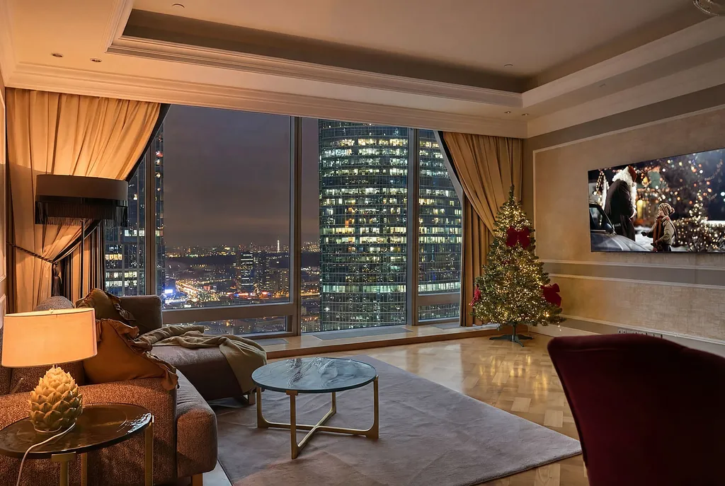 Апартаменты View в Москва-Сити — Захватывающий вид на город 49 этаж