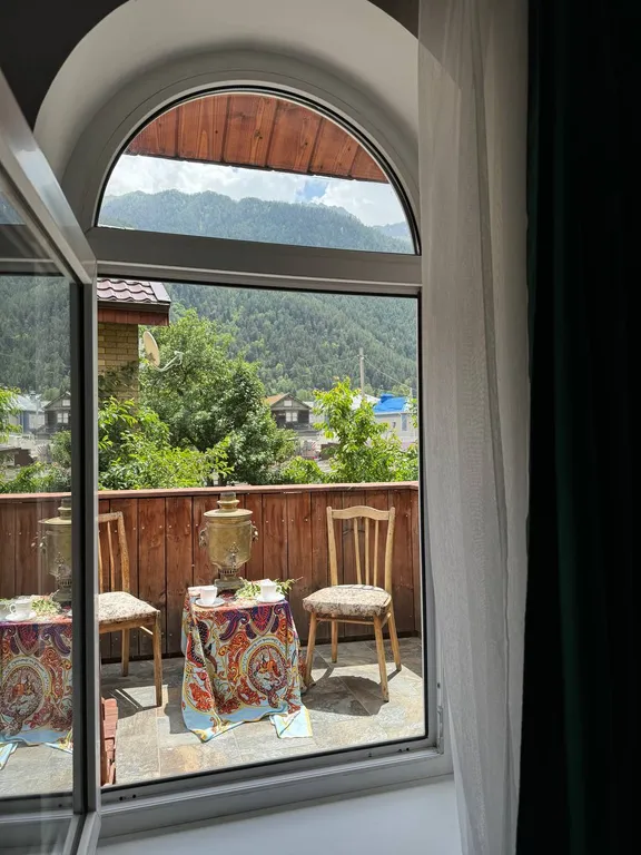 Коттедж Дом с баней и озером — Теберда