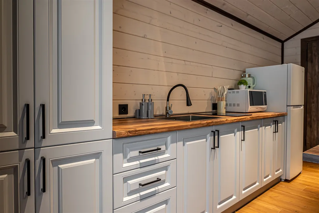 Коттедж с мангалом