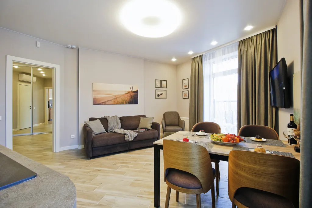 Квартира Апартаменты с балконом — Зеленоградск