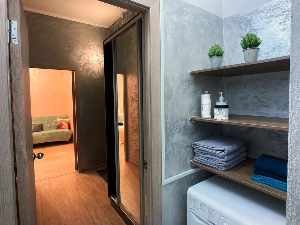 Студия на 25 этаже с видом на город