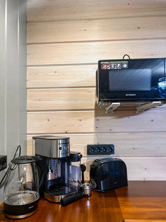 Барн хаус с прекрасным видом на лес