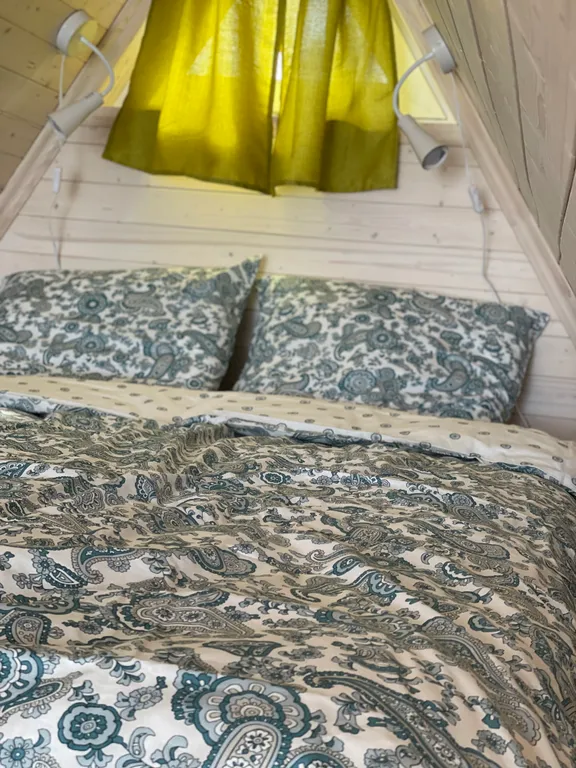 Дом-шалаш N1 с видом на Выборгский залив