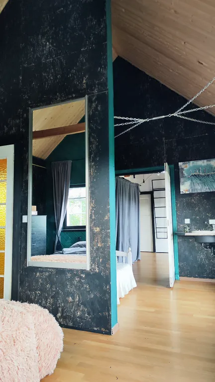 Лофтхаус у курорта завидово с костровищем и сауной