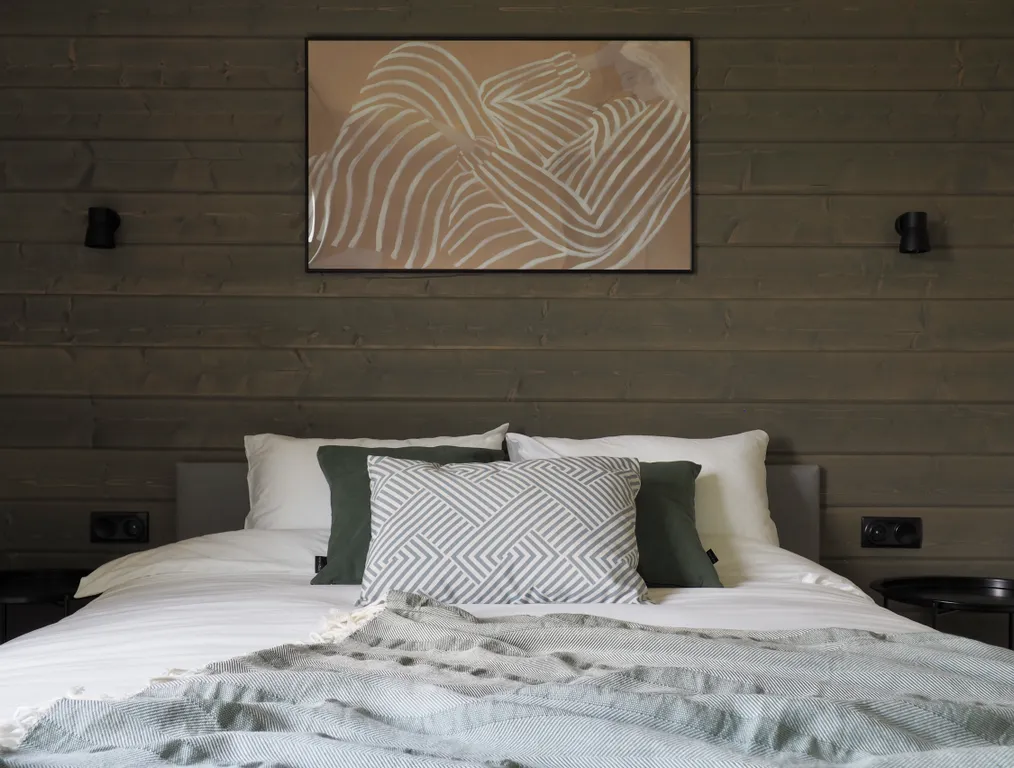 Коттедж Современный дом с баней у водохранилища — Лопотово