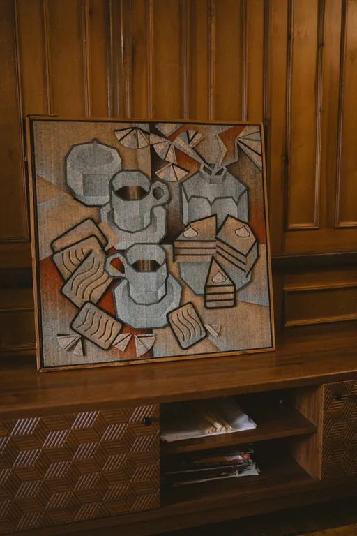 Усадьба Поспеева - дом с камином