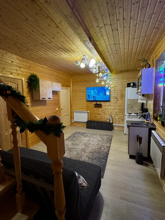 Уютный дом с сауной, своим лесом, рядом с Клином