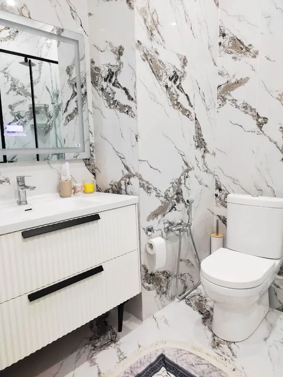 Квартира Уютная квартира в пастельных тонах Эстет — Алматы