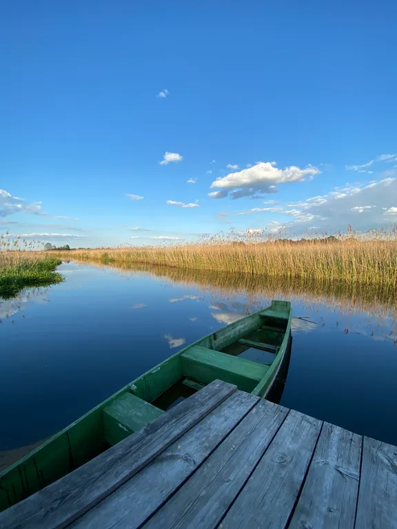 Тихое и комфортное место на берегу реки Лесная