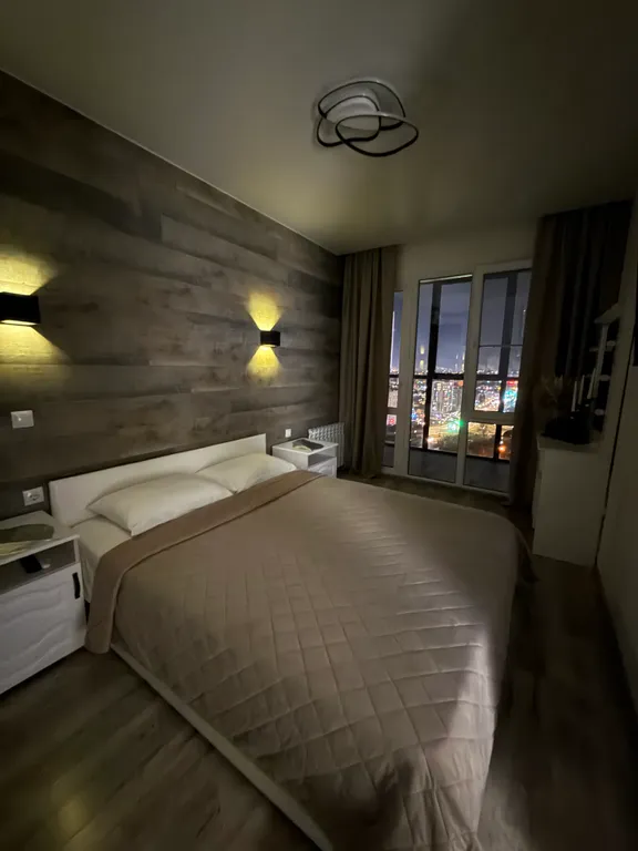 Уютная однокомнатная квартира в центре города с прекрасным видом