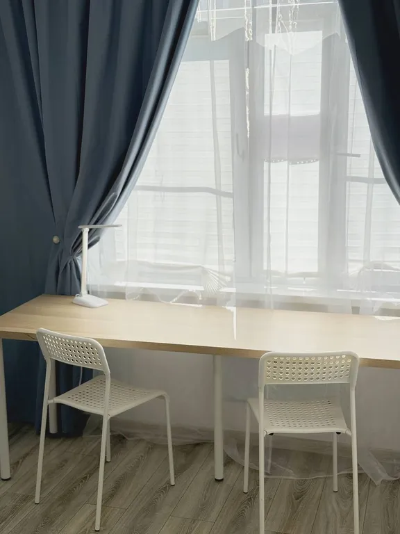 Уютная квартира напротив бассейна со своими лежаками, 7 спальных мест