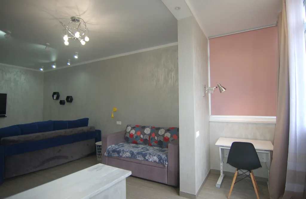 Полноценная стильная двушка рядом пляж Факел