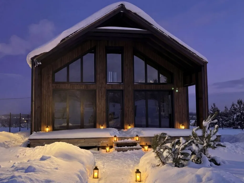 Коттедж Уютно Ижевск. Барн-Хаус возле горнолыжного курорта Чекерил — аренда посуточно в Ижевск