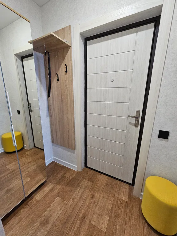 Уютная студия с видом на закат