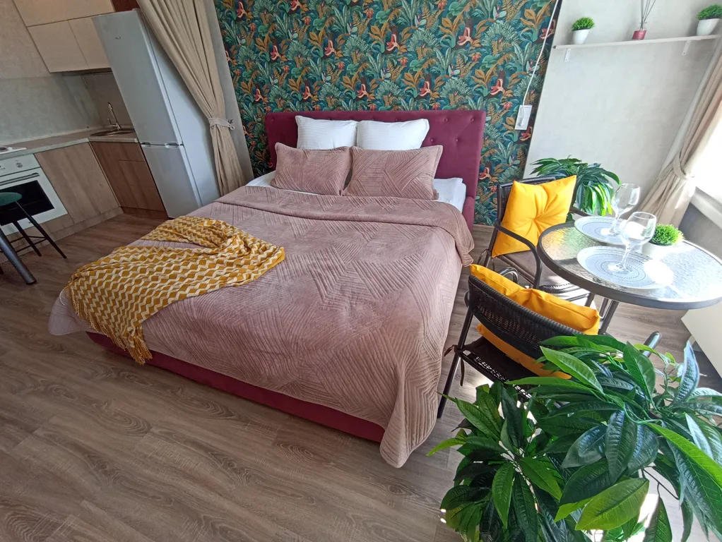 Стильная студия с кондиционером сети Все в гости