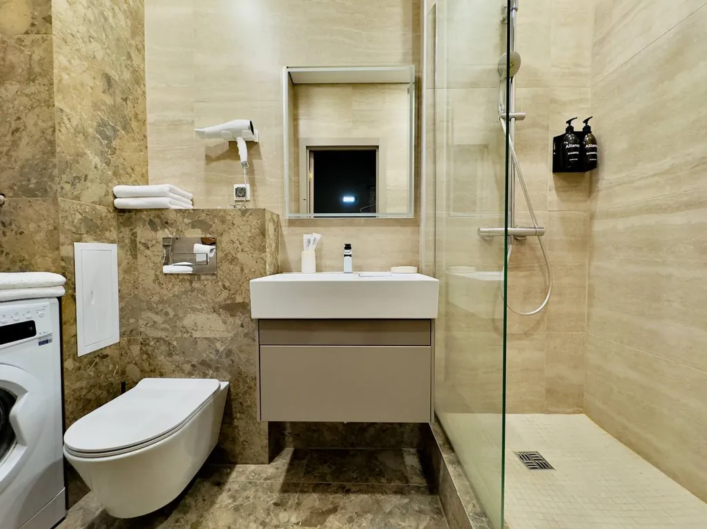 Квартира Квартира Студия с большой кроватью king size и видом на Енисей — Красноярск