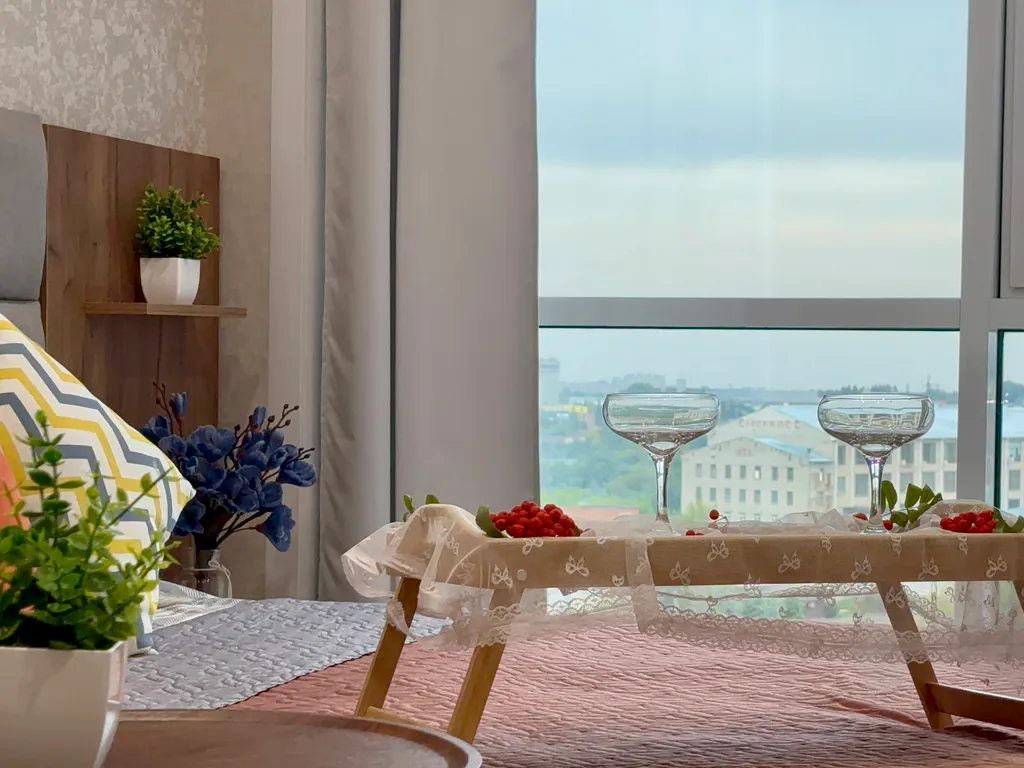 Апартаменты в центре города с панорамным видом