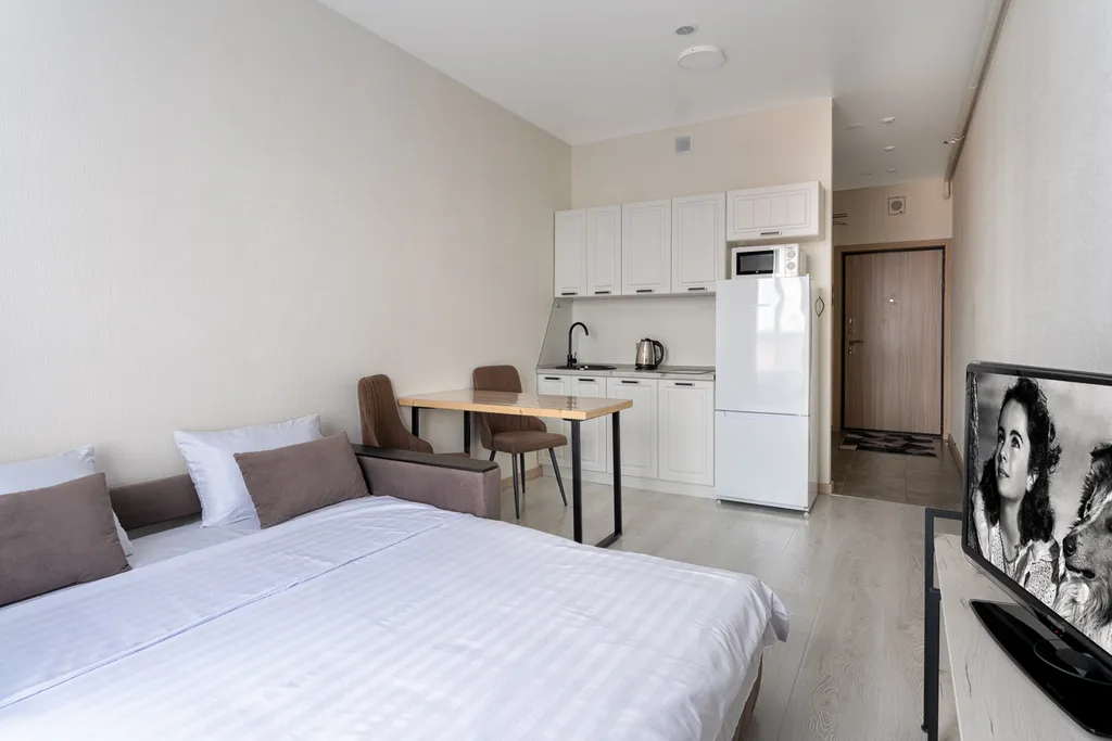 Стильная студия в ЖК Smile