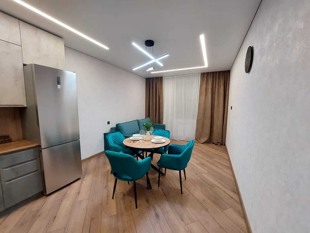 Уютная однокомнатная квартира с дизайнерским ремонтом