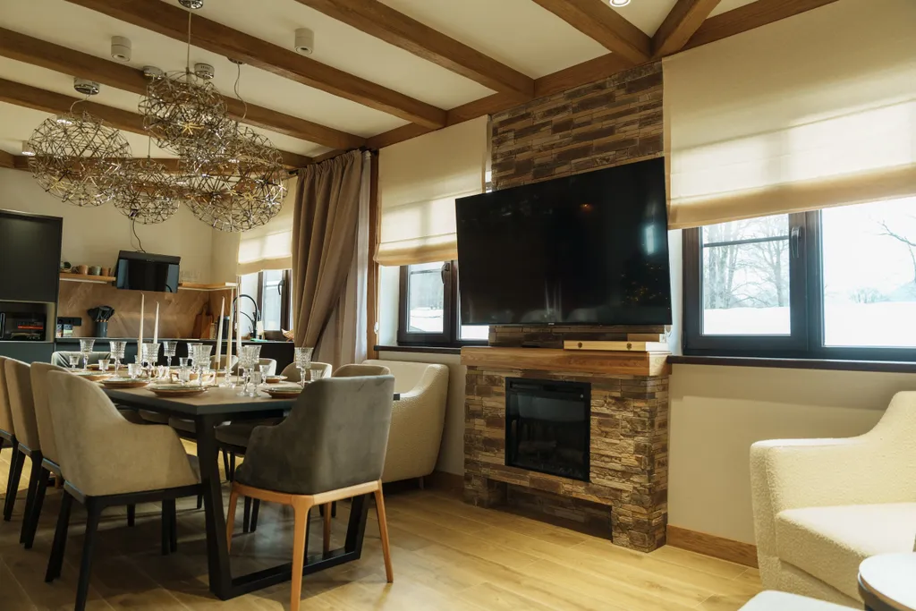 Шале №6 (2-этажа) 130м² до 9 мест