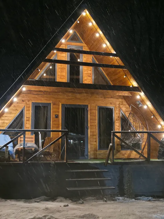 Коттедж Коттедж Семейный Афрейм до 7 человек — Архыз