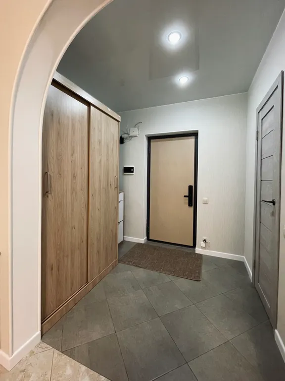 Квартира Уютная большая квартира-студия с ванной и балконом — Сапроново