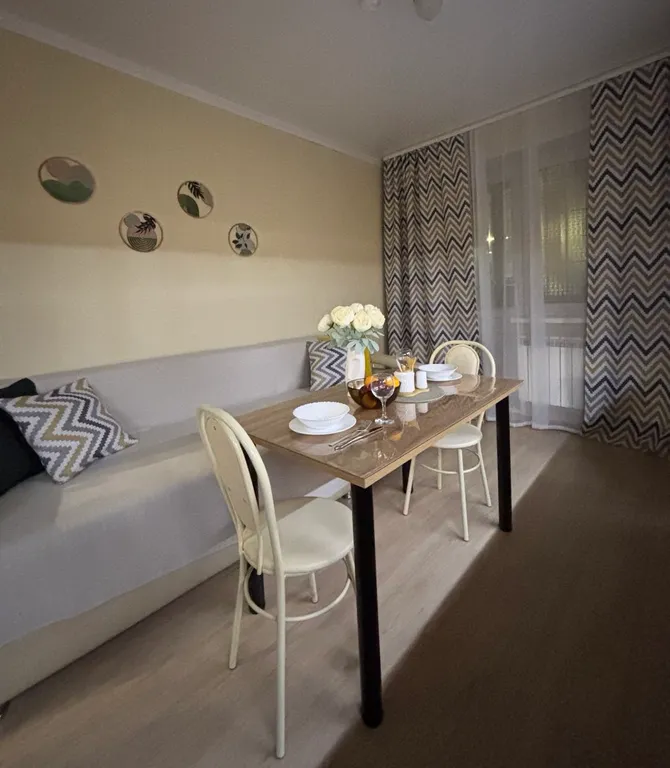 Уютная квартира - сочетание домашнего тепла и отельного сервиса