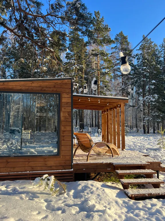 Коттедж Домики с баней и чанами в Верхнем Дуброво — аренда посуточно в Белоярский