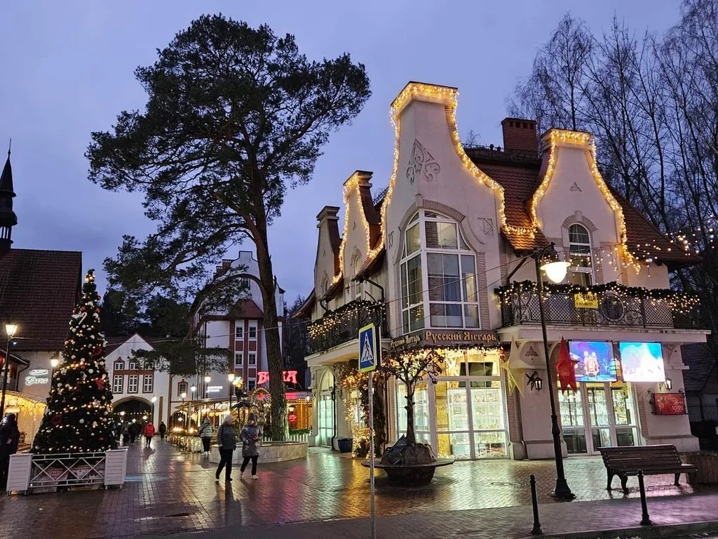 Квартира Апартаменты-студия комфорт класса в живописной части города — Светлогорск