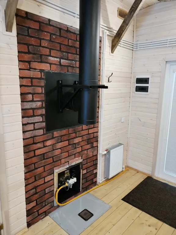 Коттедж Дом с баней в лесу — Агалатово