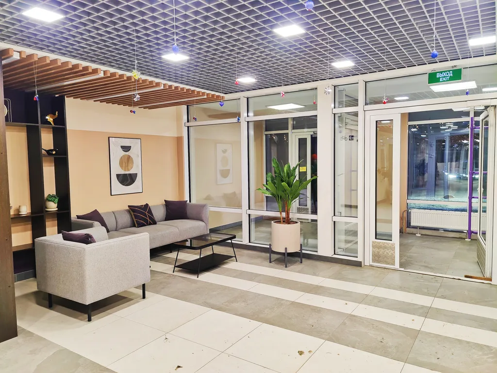 Квартира с панорамным видом на город и Волгу