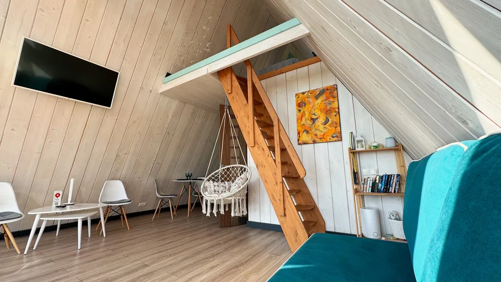 Романтичный отдых в А-фрейм 1