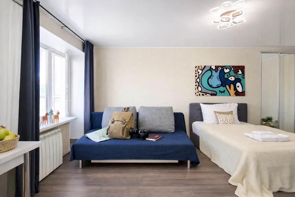 Квартира Квартира City Premium Studio с балконом — центр города | GoldenRing-Apartments — Ярославль