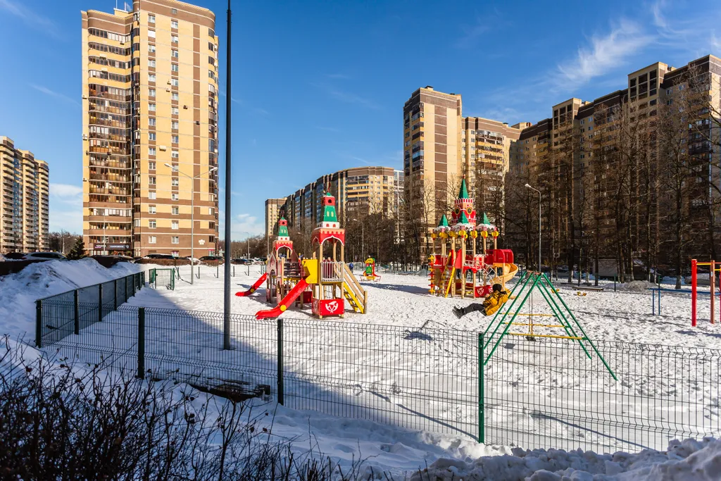 Уютная 1-комнатная квартира, 40 м², 2 кровати