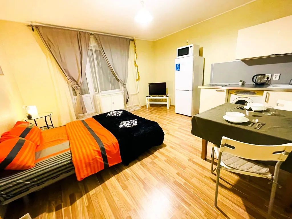 Красивая студия у метро Девяткино