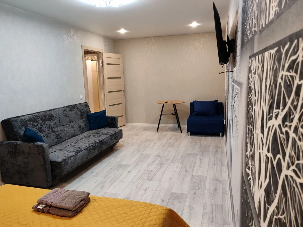 Уютная квартира с видом на город с дизайнерским ремонтом