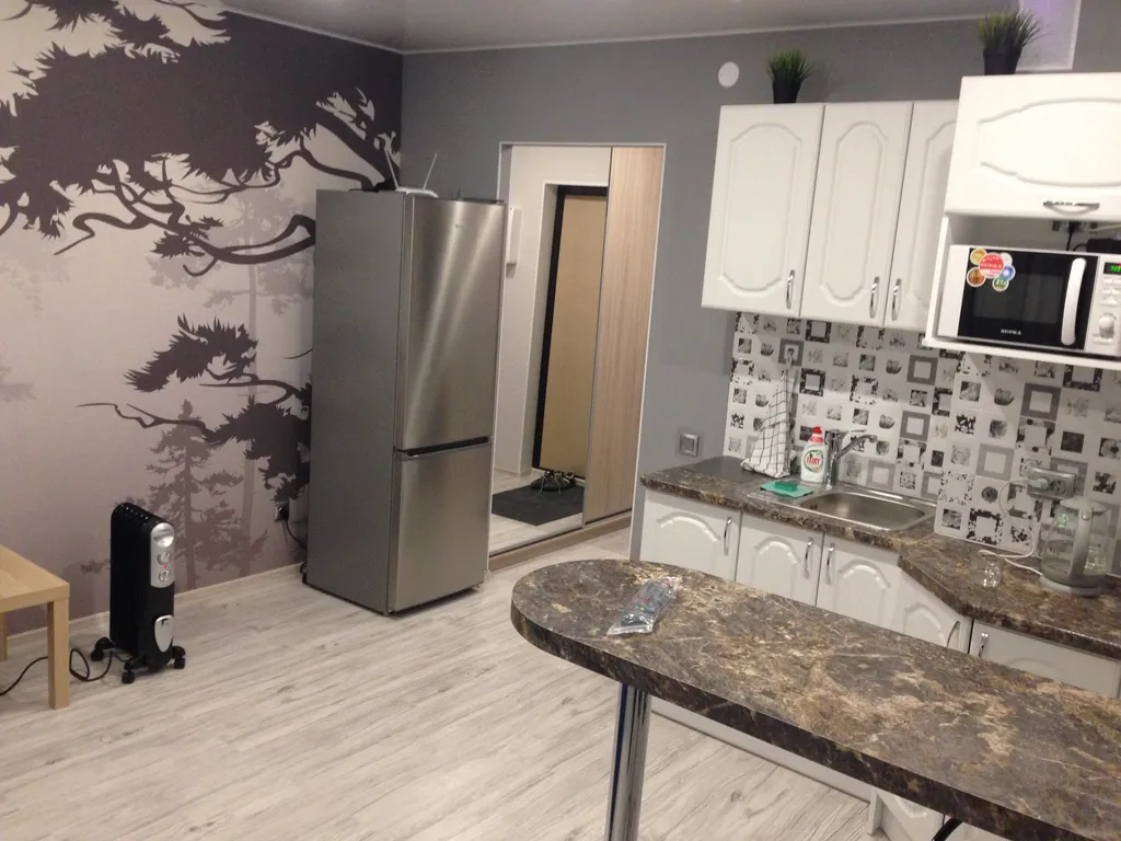 Квартира Студия у метро — аренда посуточно в Мурино