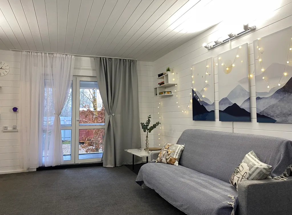 Уютный дом с баней