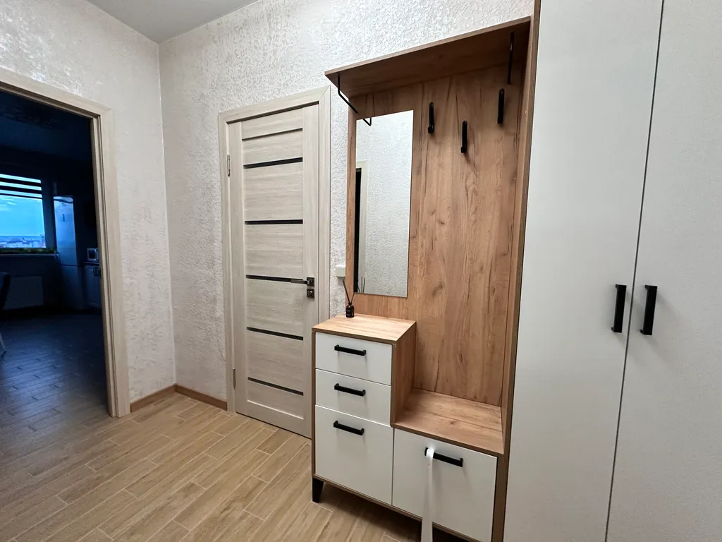 Элитная квартира с панорамным видом на город, 15 этаж