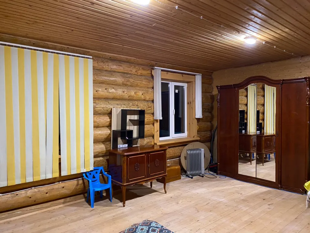 Зимний дом из бревна