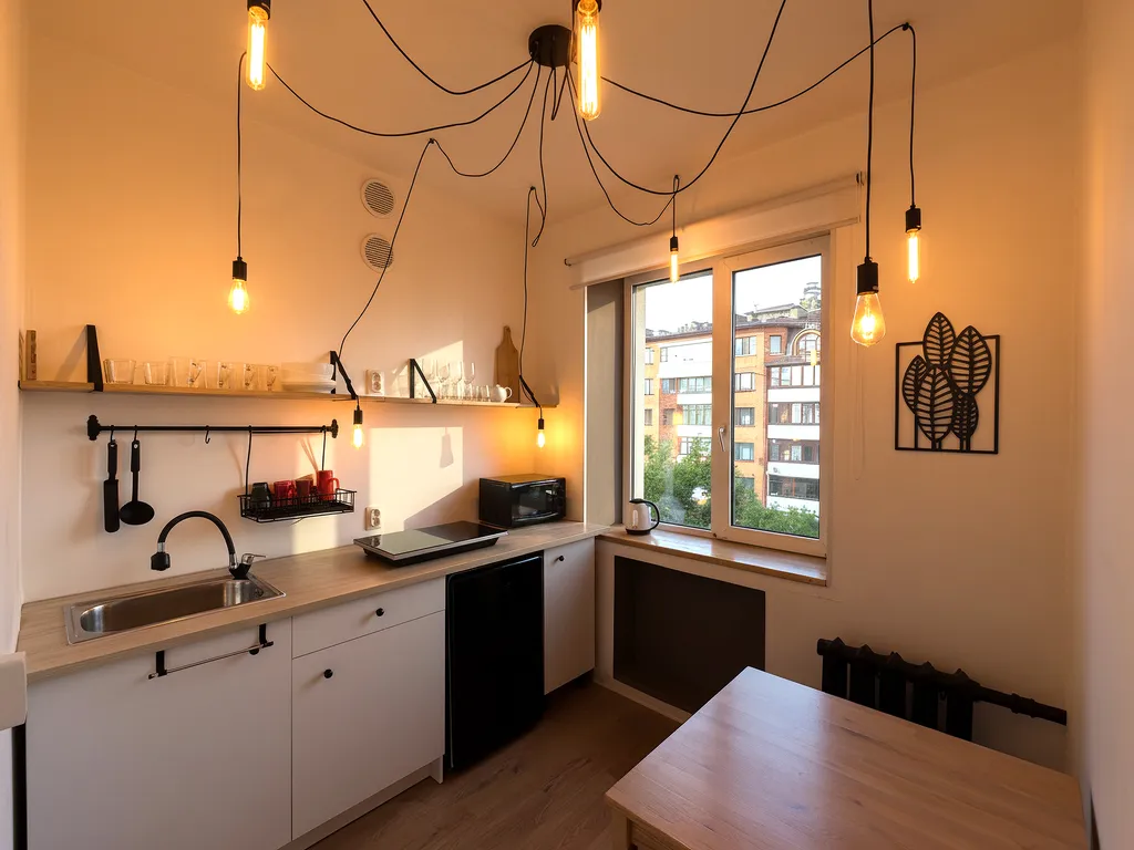 1-комнатная квартира в центре города